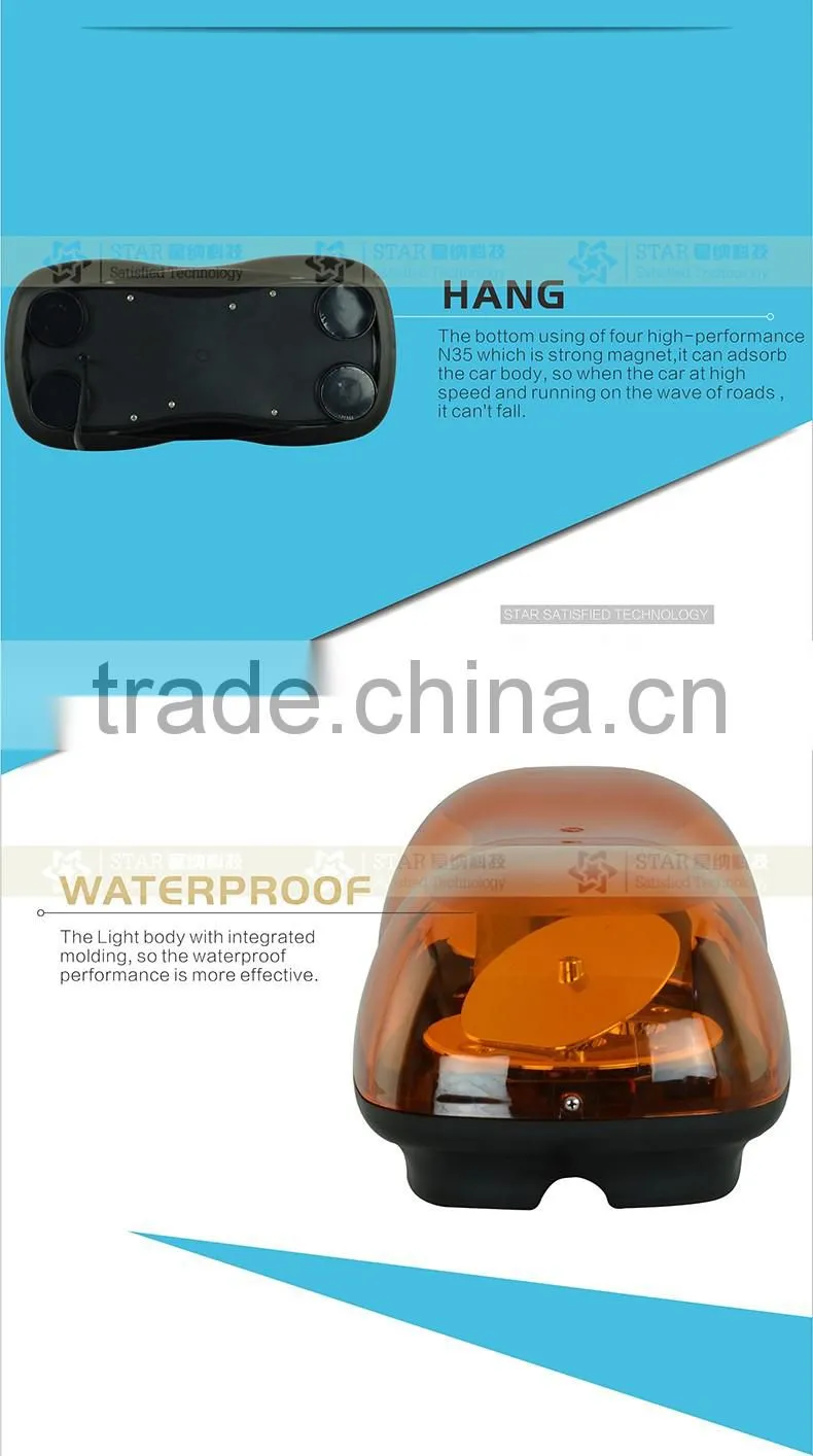 police amber led mini warning lightbar TBD- 430L