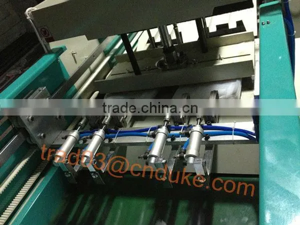 GBDE-700 High Speed Four Lines Automatic Punching T-shirt Bag Making Machine Price