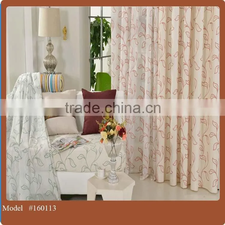 100%polyester polycotton drapery curtain fabric