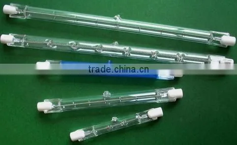 R7s J118 230V 500W linear tungsten halogen lamp