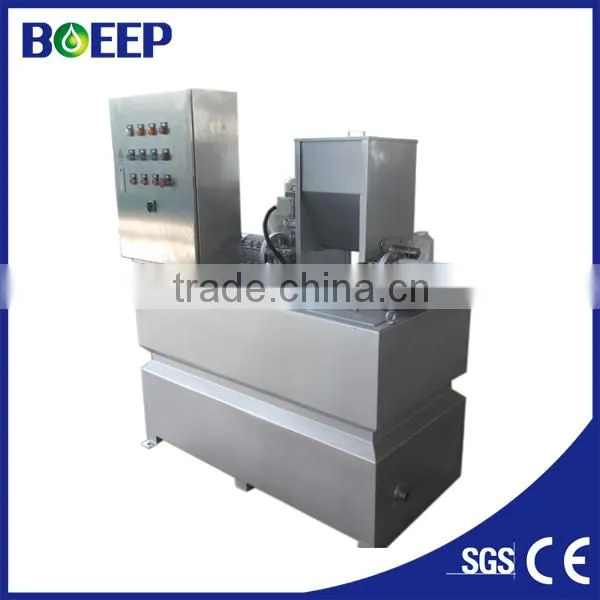 Polymer dosing system for wastewater treatment
