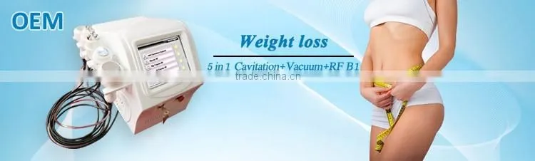 2016 Hot 5 treatment handles cavitation weight loss slimming