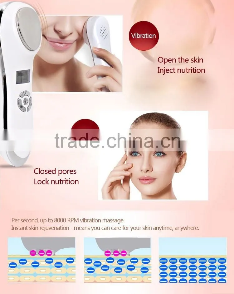 Hifu Face Lift Hot and Cold Hammer Facial Machine