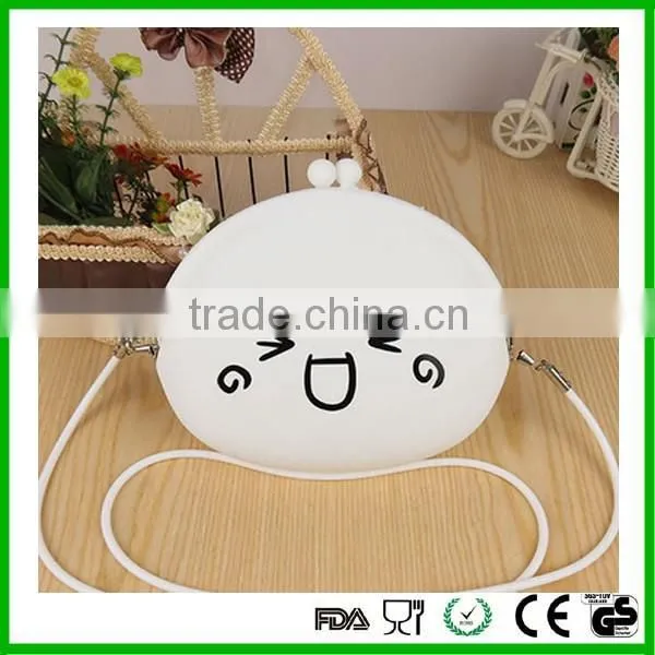 Lovely cartoon silicone coin purse