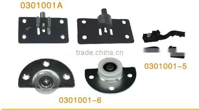 high quality furniture hardware for wardrobe 40kg door weight aluminum silding door hardware