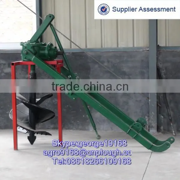 Tractor 3 point linkage ground soil driller