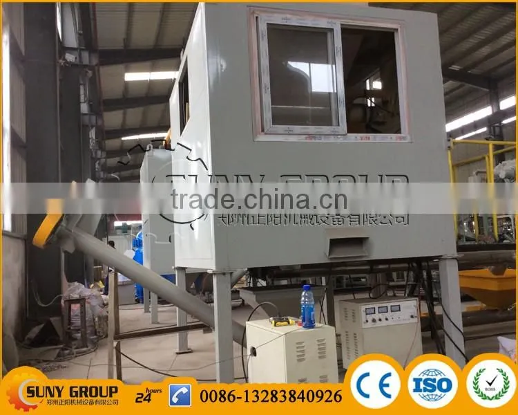 Mixed plastic electrostatic sorter/PVC PET PC plastic electrostatic sorting machine