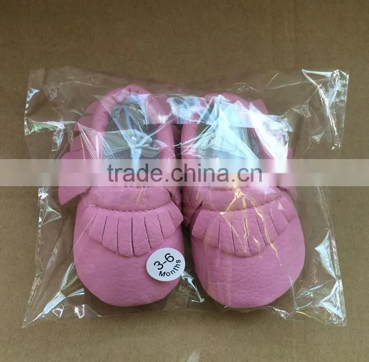 2017 Fashion First Walkers Baby Moccasins Soft Leather Shoes Baby Prewalker Tassels Kids Shoes