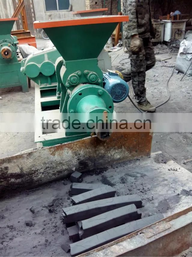 High production coal stick extruding machine/coal briquette extruder machine price