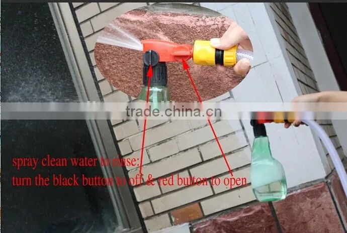 iLOT inexpensive foam sprayer for motorwash