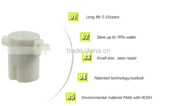 new mini type plastic water tank float valve
