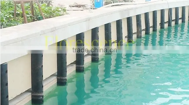 D type high quality long life uhmwpe/hdpe rubber hard impact resistance fenders