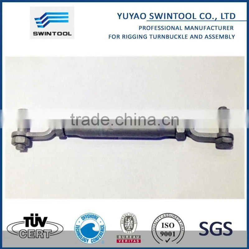 JAW JAW Turnbuckle CLOSED BODY DIN 1478 HOT GALVANIZED M24