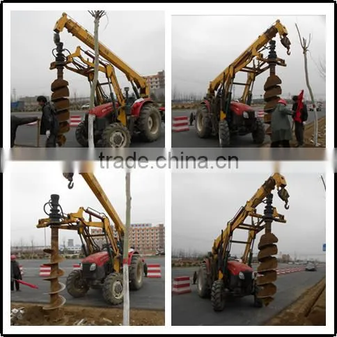 2016 new Deep hole drilling machine piling equipment for earth auger