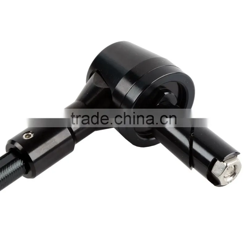 Black CNC Universal 7/8" Proguard System Pro Brake Clutch Levers Protect Guard