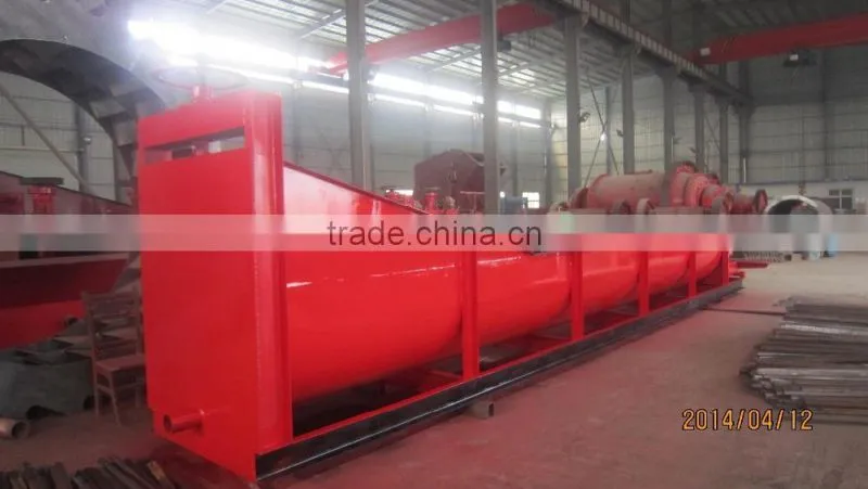 Spiral classifier for gold process plant grading