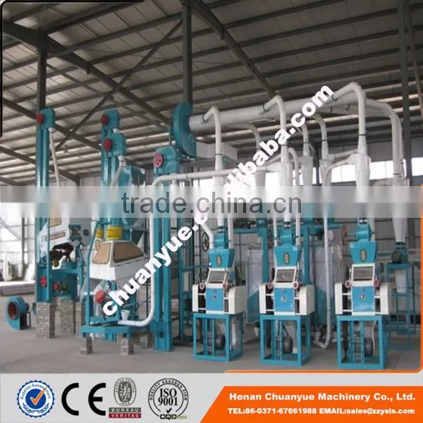 Complete line maize processing mahcinery price