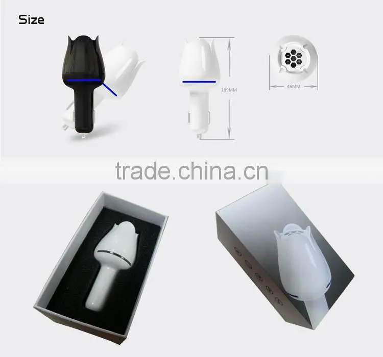 2016 hot sale car cigarette smoke removing air purifier for car