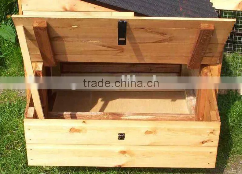Wooden Chicken Coop Trailer