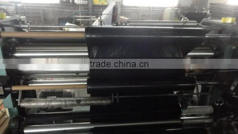 PE agricultural black plastic films on roll