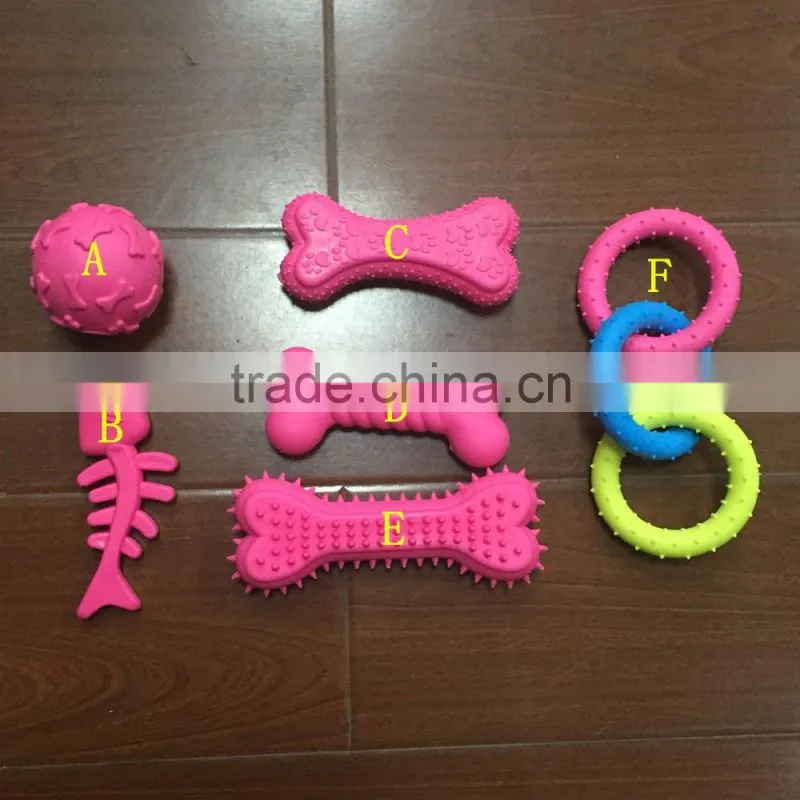 Colorful TPR Pet dog Chew Toy For Fun