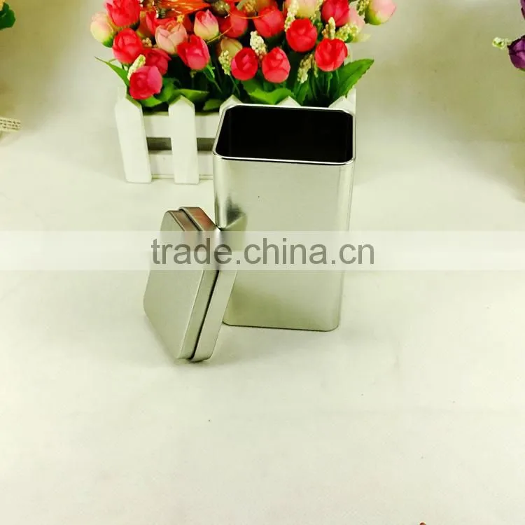 No printing empty coffee sliver tin can