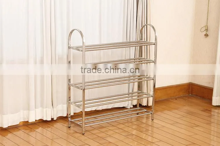 Vivinature steel pipe shoes rack and shoes storage