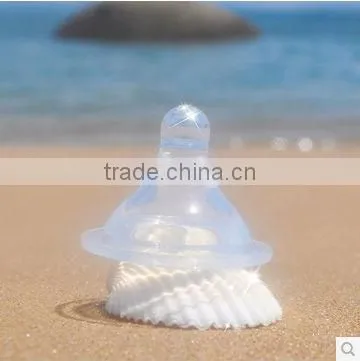 ECO-FRIENDLY silicone nipple for baby feeding