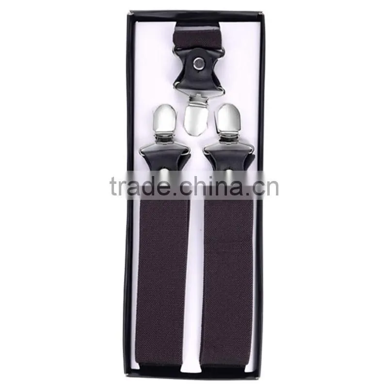 2016 Polyester Fashion Braces Suspenders With 2.5*100cm