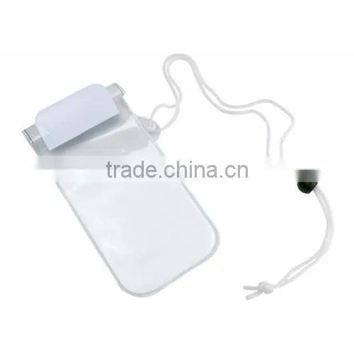 Waterproof beach purse with head string waterproof phone bag