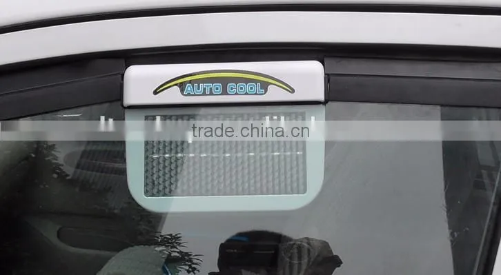 New Arrival Solar Car Exhaust Fan For Car Auto Evaporative Air Cooler Cooling Air Vent Cooler New