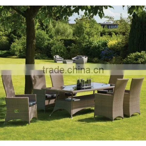 2017 Sigma SGS tested trade assurance weatherproof cheap resin wicker coffee table set