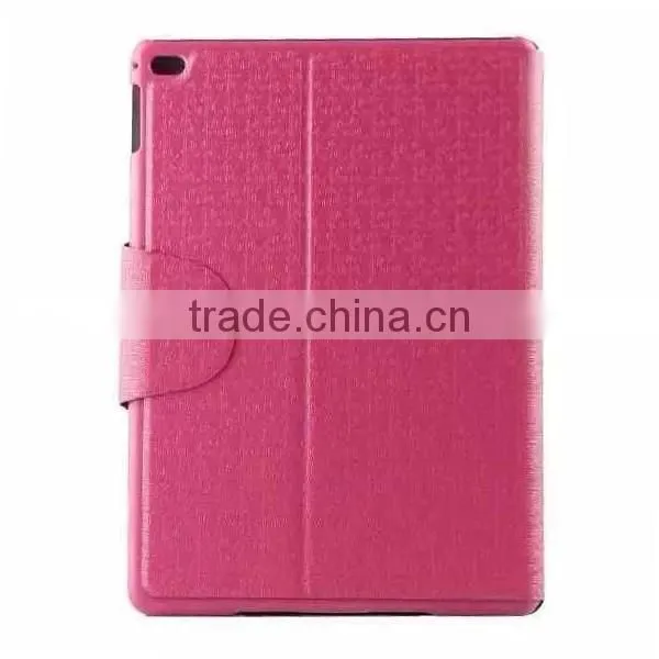 Flip cover wallet leather case for ipad air2, thin maze pattern leather case for ipad air2