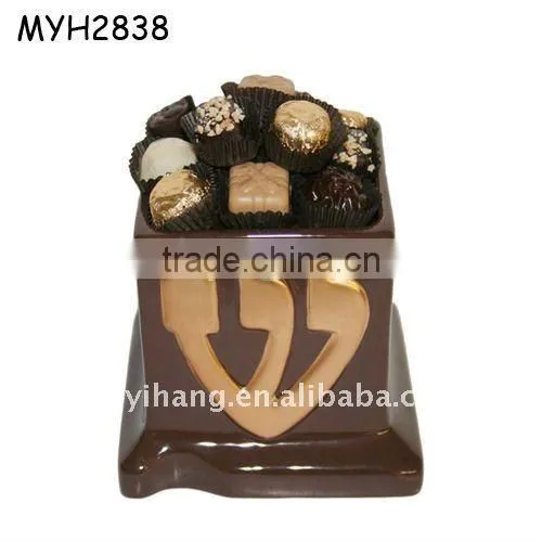 2012 fashion baby boy ceramic gifts chocolate pot