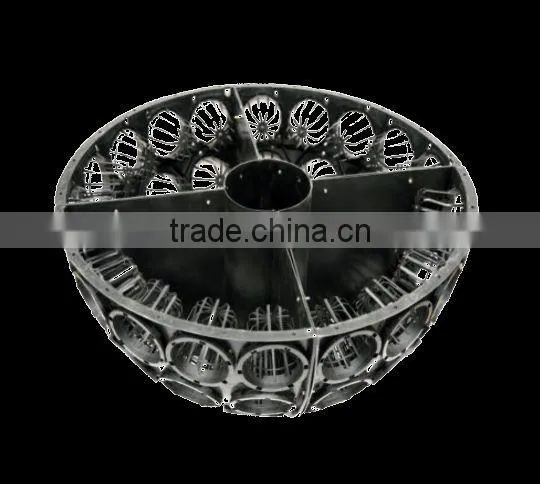 Plastic frame flower ball planter pots flower ball pots