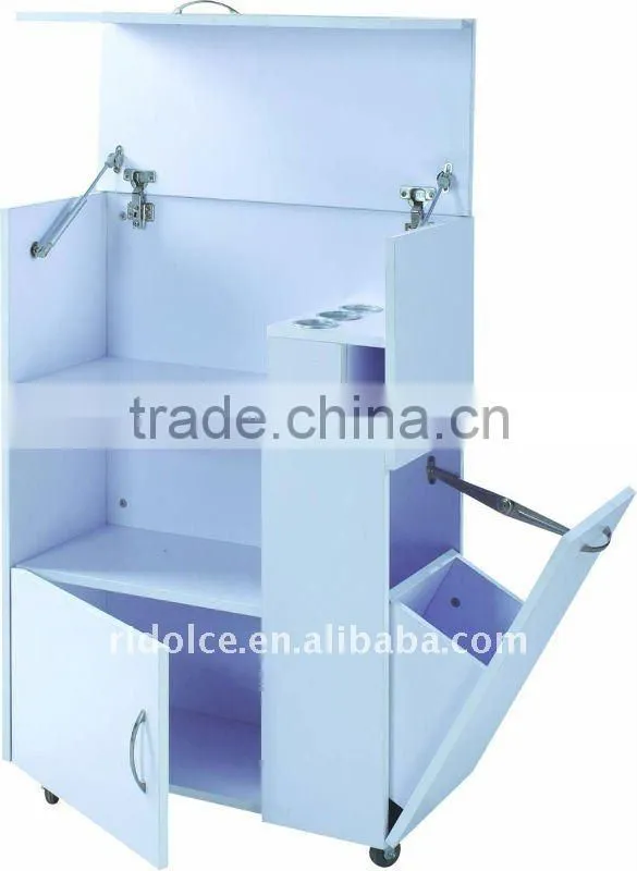 Beauty trolley hair salon furniture used nail salon furniture DS-H962