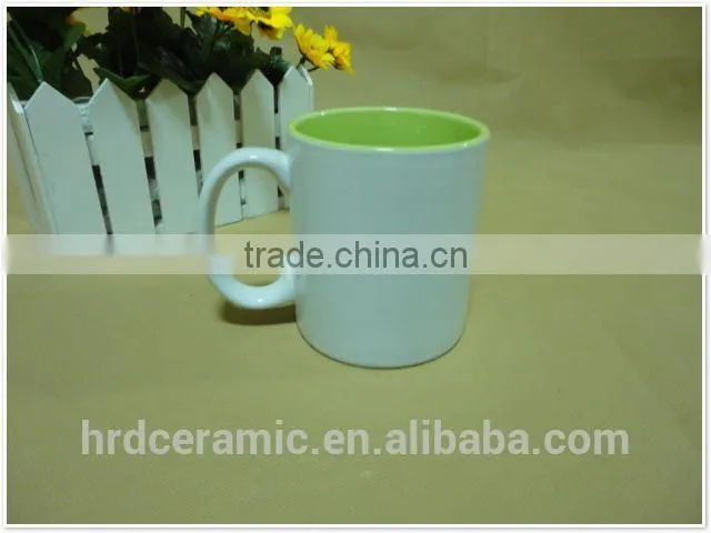 OEM design Fashion hand printed ceramic cup
