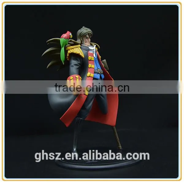Custom lifelike staute samurai armor pvc statue shenzhen company