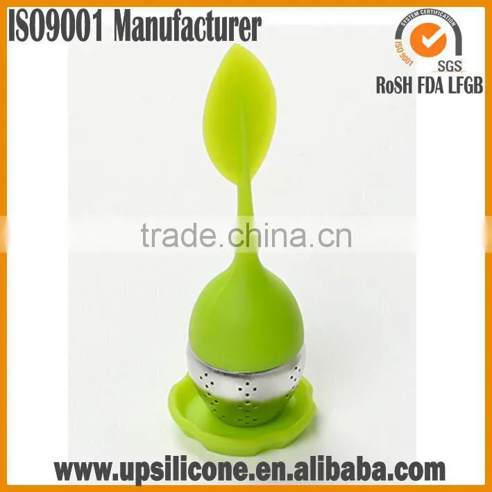 high quality stainless steel tea infuser,loose leaf tea infuser silicone ,loose tea infuser