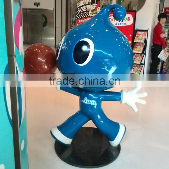 Ball boy cartoon figure mascot for shopping mall