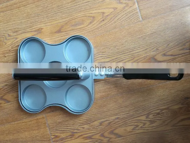 5 section LFGB standard aluminum hamburger press