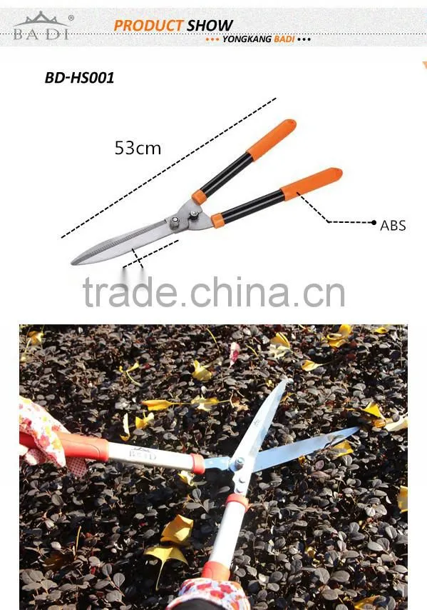 polish treatment pruning hedge garden shear