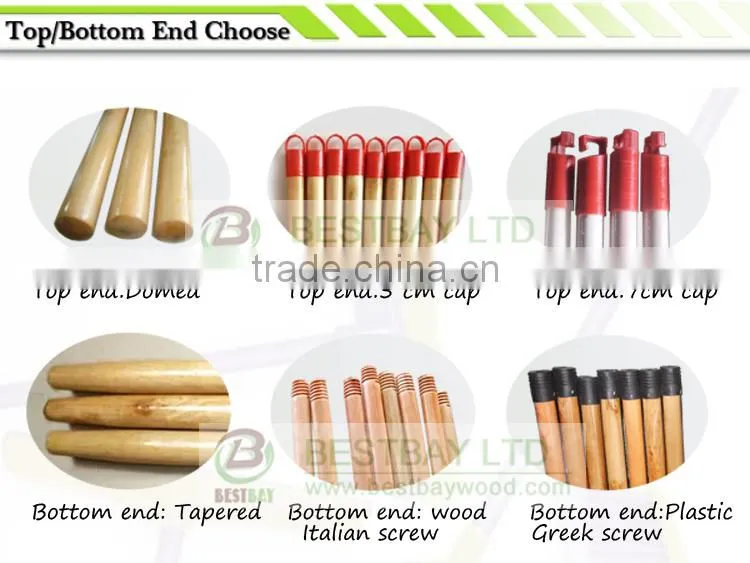 2016 round brush with removable handle /wooden handle cow bell/wooden massager stick