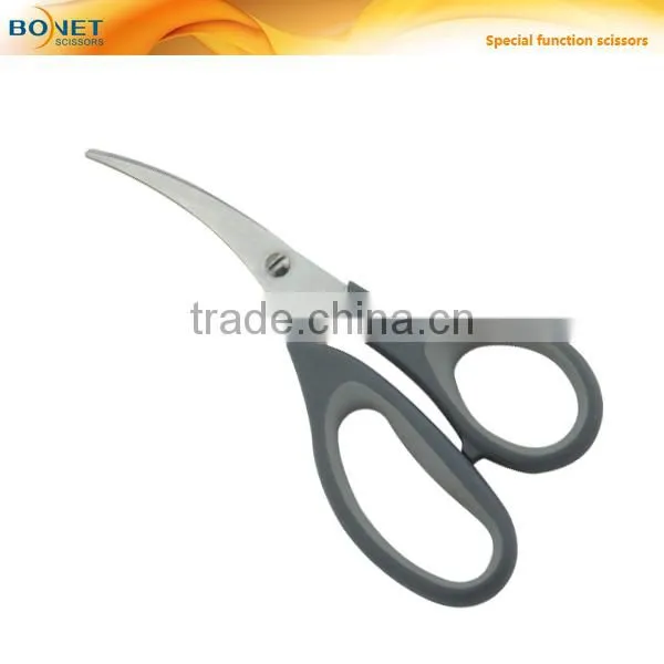 S91009 CE qualified 6" angling Professional fish cutting scissors