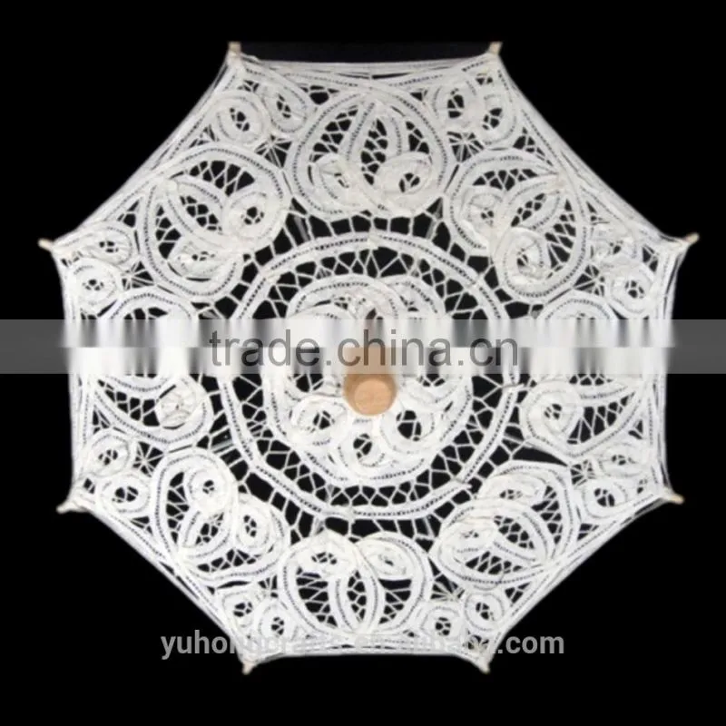 Lace parasol craft umbrella for decorative