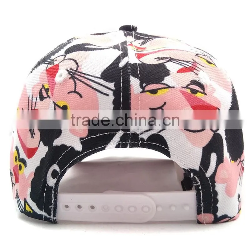 cusotm cheap 6 panel LED baseball caps with without logo