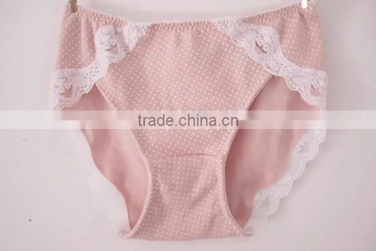 Pink Color soft Woman Underwear Panties Wholesale Price