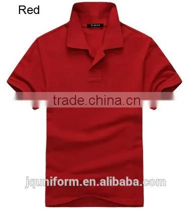 custom fashionable and best fit plain short sleeve polo T-shirt manufactures in guangzhou China