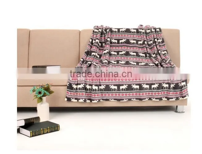 Custom fleece blanket designs for winter Chrismas