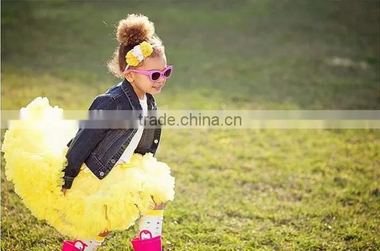 Best-selling baby skirt chiffon table skirt newborn ruffled table skirt girls super fluffy pettiskirt